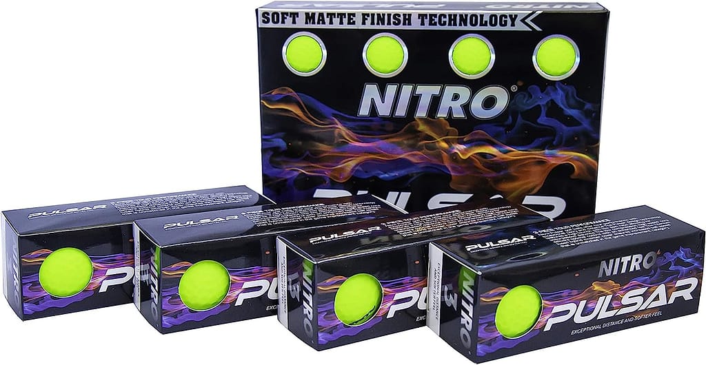 nitro pulsar golf balls