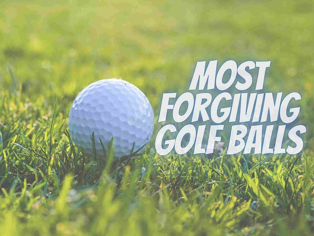 most forgiving golf balls