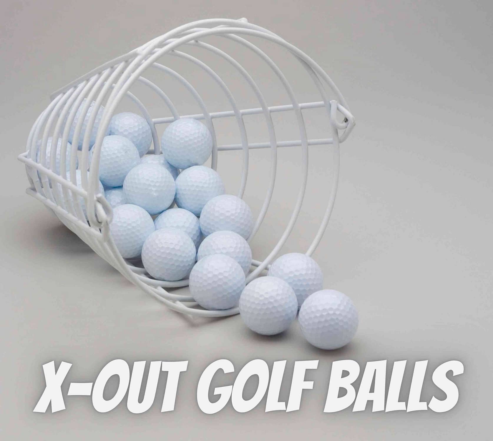 what are x out golf balls