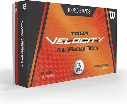 wilson tour velocity golf balls